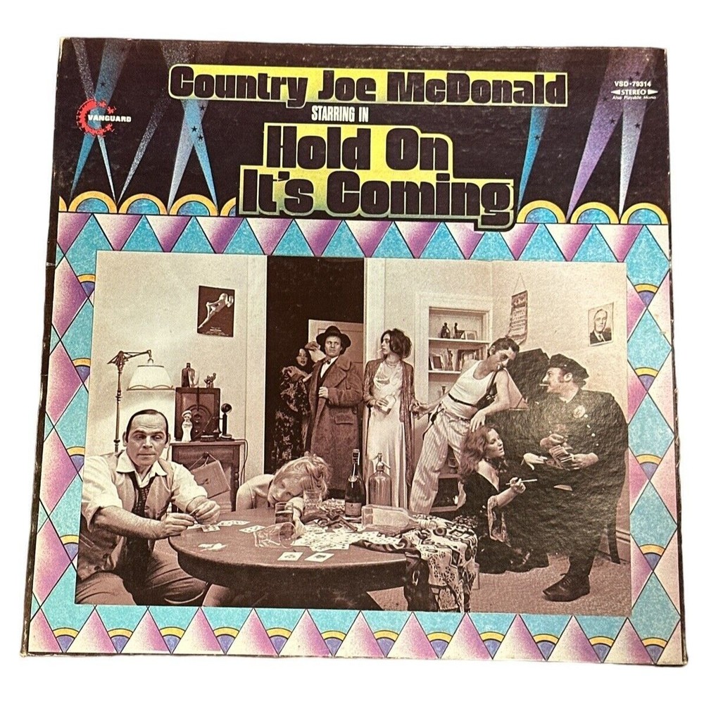 Country Joe McDonald Hold On It's Coming‎ LP Vanguard VG